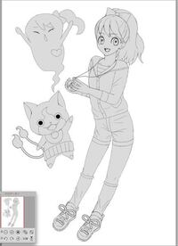 学校の宿題でイラストをを描いてみたのですが 何かおかしい所ありますか Yahoo 知恵袋