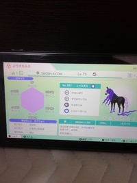 ポケットモンスターソードシールドgtsでこれを受け取ったんですが名前の文字 Yahoo 知恵袋