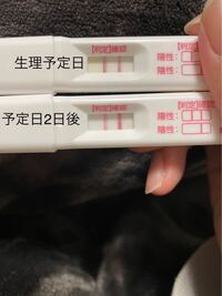 妊娠希望です 生理予定日に妊娠検査薬を使い陽性反応が出たので生理予定 Yahoo 知恵袋