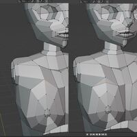 Blenderを使って3dモデリングを勉強しているのですが頂点をgキーで移 Yahoo 知恵袋