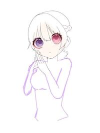 イラストの添削お願いします 顔の前で手を合わせてる ポーズを描き Yahoo 知恵袋