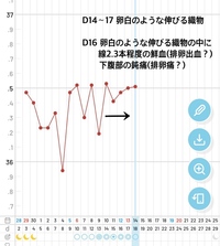 高温期に入りません 無排卵でしょうか 排卵日付近に訪れる織物は確 Yahoo 知恵袋