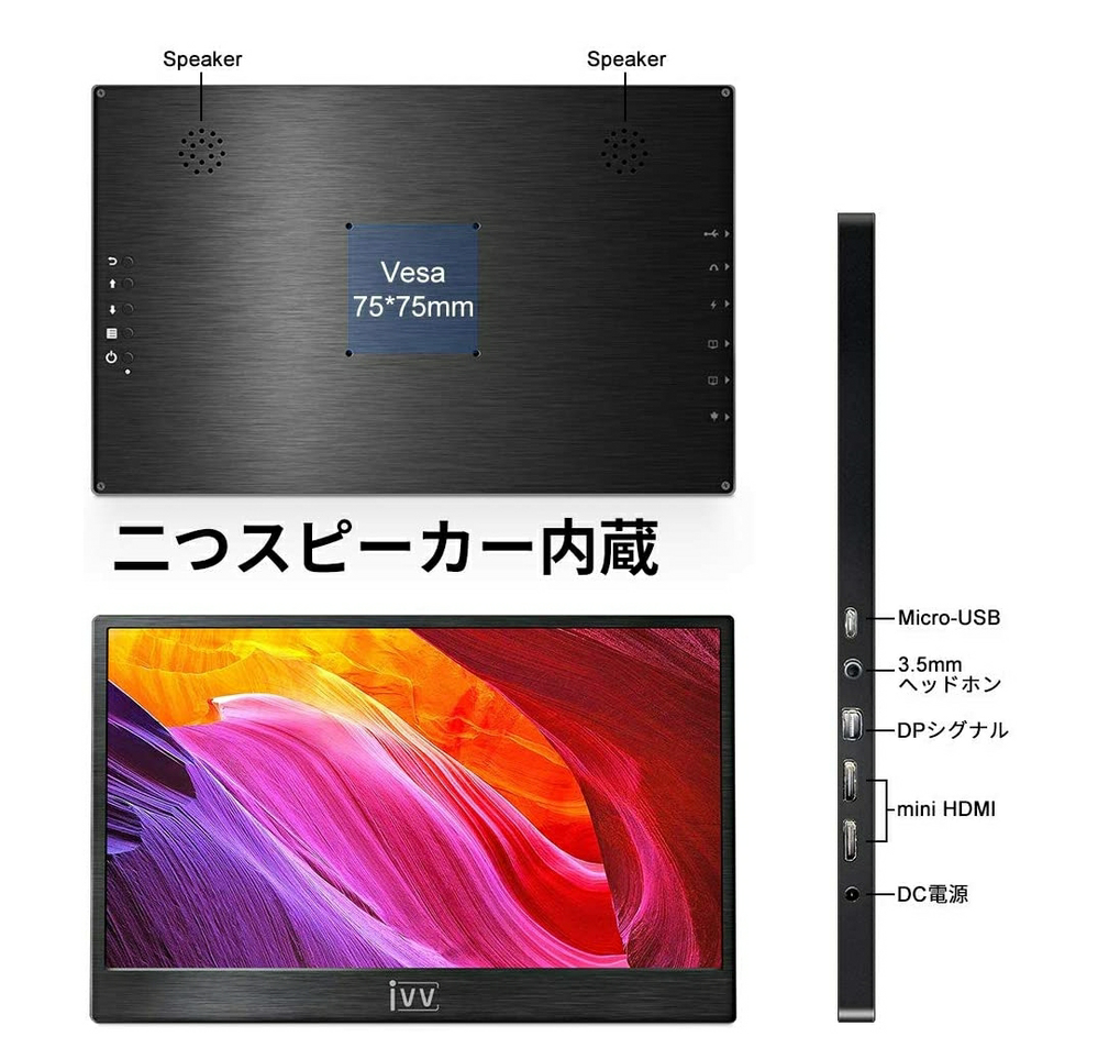 このポータブルモニターを購入してminihdmiの2つある内の1 Yahoo 知恵袋