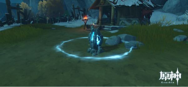 原神のドラゴンスパインについてです この青い装置のようなも Yahoo 知恵袋