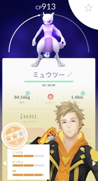 ポケモンgoについてです このシャドウミュウツーの個体値って結構いい方 Yahoo 知恵袋