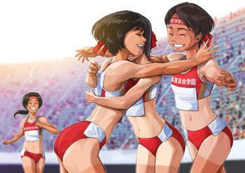 エロ　中学生陸上選手 