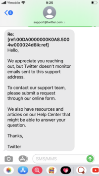 Twitterのアカウントが凍結されました どうすれば凍結解除 Yahoo 知恵袋
