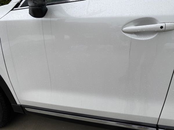 洗車について - いくら洗車しても翌日には画像のような黒いスジの 