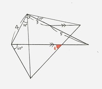 中学数学 図形の問題です 角度8を求めてください どなたか解答よ Yahoo 知恵袋