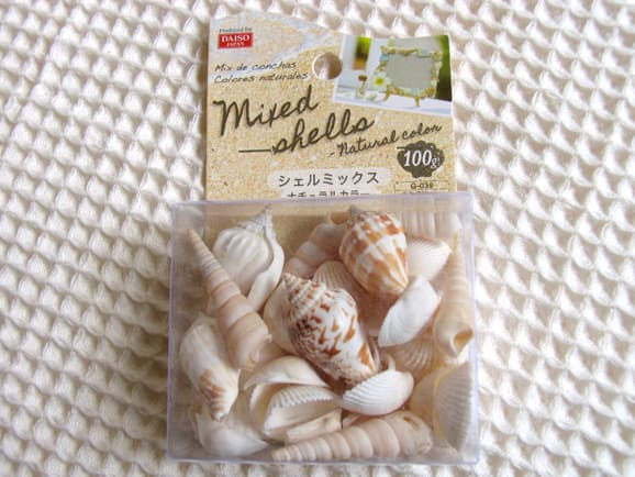 ダイソーのフォトフレーム等のインテリア小物売り場に置いてある貝殻は本物です Yahoo 知恵袋