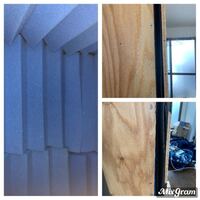 ベニア板と遮音シートと吸音材で防音室を作りましたが 木材の歪みと浮くのとで Yahoo 知恵袋