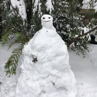 この雪だるま、なんのキャラクターに似てるかわかる人いますか？どこかで見たことあるような…
画像載せてくれると嬉しいです 