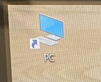 パソコンショートカット作成 Window10です 添付画像のようにpc Yahoo 知恵袋