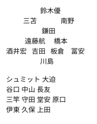 21年2月現在のサッカー日本代表の実現はしませんが願望です これ Yahoo 知恵袋