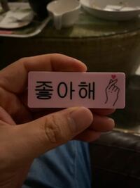 この韓国語なんて意味ですか 好き 大好きという意味です Yahoo 知恵袋