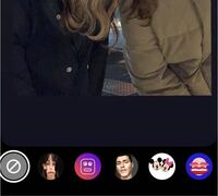 Instagramのストーリーで 元から持ってる画像にエフェクトを付ける Yahoo 知恵袋