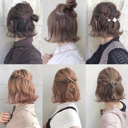 ライブ参戦の時のヘアアレンジについて ボブのヘアアレンジで 写真の左 Yahoo 知恵袋
