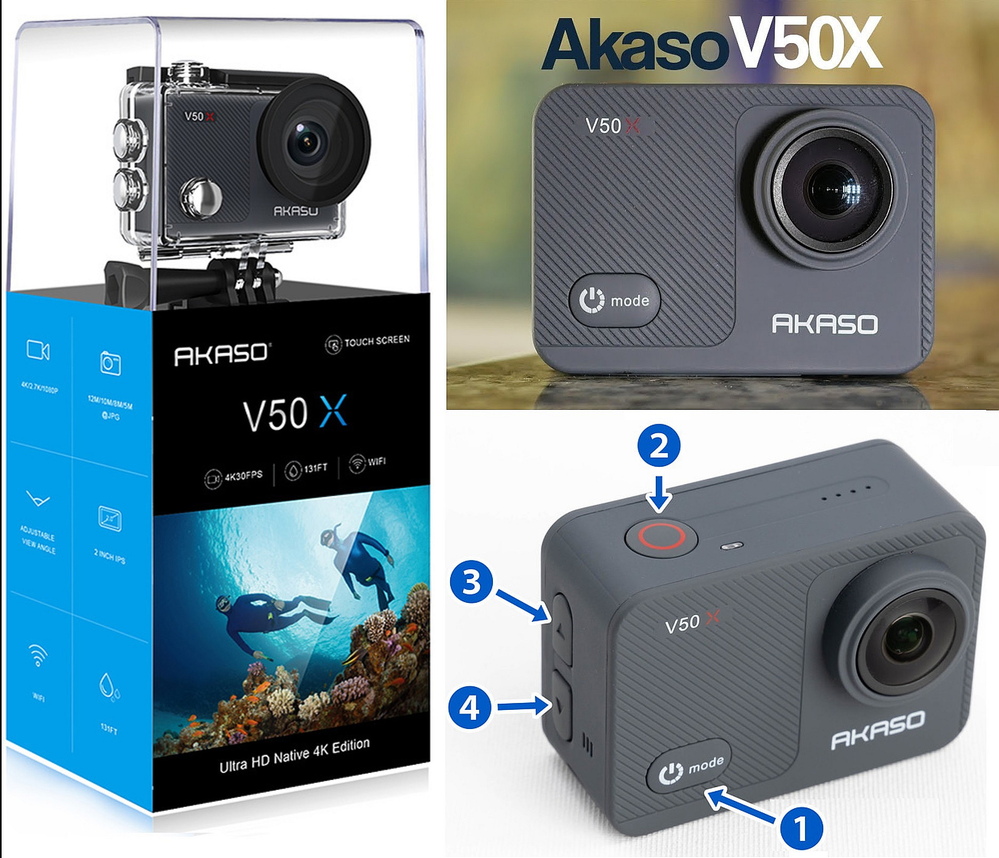 Akasov50xと言うアクションカメラをメルカリで買ったのです Yahoo 知恵袋