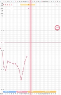 わかる方いましたら 教えてほしいです これは基礎体温下がった時に排卵してい Yahoo 知恵袋