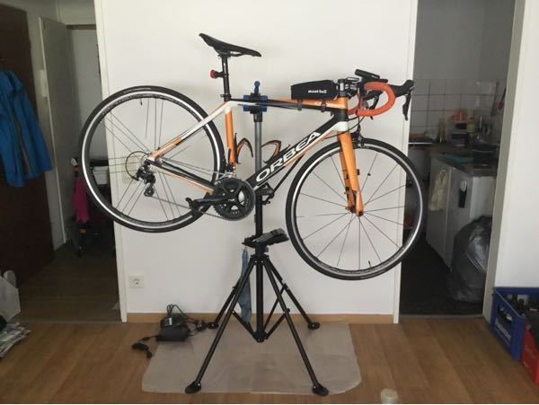 ロードバイク用メンテナンススタンドの質問です。 - 自宅でロード 