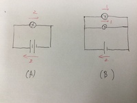 小学生の理科の回路の問題です 豆電球1個に乾電池が2個直列つなぎされ Yahoo 知恵袋