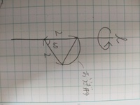 数学について半径３ で中心角９０ のおうぎ形oabを 線分aoを Yahoo 知恵袋