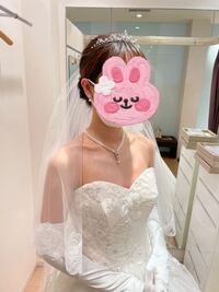 近々結婚式を挙げる者です 先日小物合わせをしてきました こちらのティ Yahoo 知恵袋