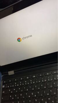 Chromebookがこの画面から変わらないのですが 故障でしょ Yahoo 知恵袋