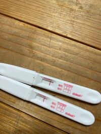 高温期15日目で体温下がる気配が無く 上昇していたので 朝一尿でフライ Yahoo 知恵袋