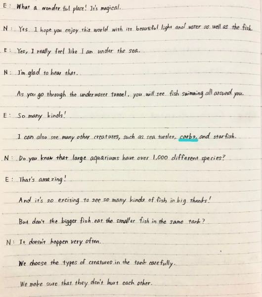 この英文が読みたいのですが 筆記体で書かれていて殆ど分かりません 読め Yahoo 知恵袋