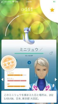 ポケモンgoの質問です ミニリュウをカイリューまで進化させる時 Yahoo 知恵袋