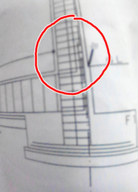 鉄筋についての質問です。 図面の通り図等の断面では上に描かれてますが、基礎梁の上端筋は仕口面からL1定着があれば柱内で下向きで大丈夫ですか？


標準仕様書等は添付されていません。