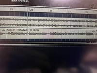 cubase 11 proを使っているのですが、録音したボーカルの1部の波形右上に波線が表示されており、不自然なビブラートがかかっています。(画像参照) どうすれば解除できるか教えていただきたいです。