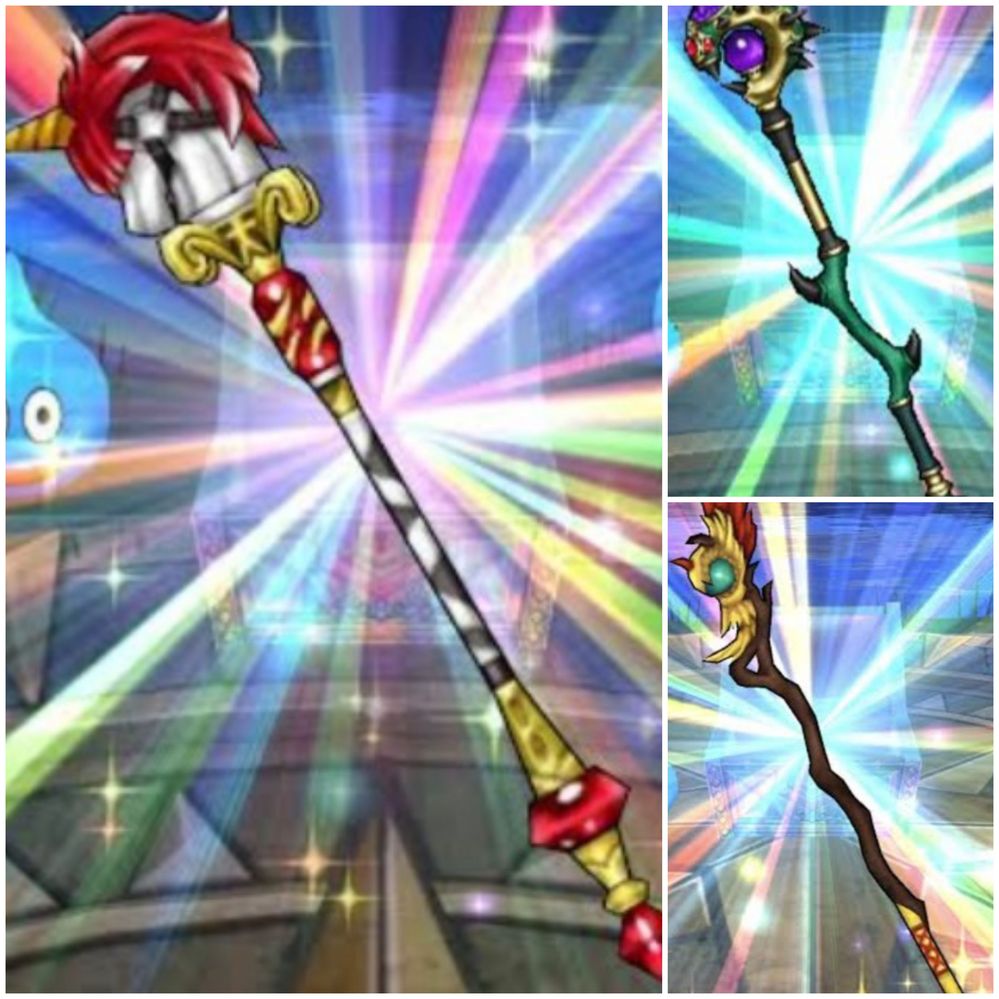 ドラクエウォーク上級者に質問です 賢者に装備させる杖はラーミアの Yahoo 知恵袋