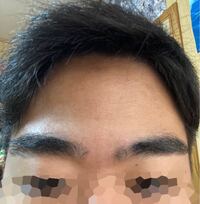 眉が15mmくらいあるので バリカンで8mmくらいまで薄くしたいのですが Yahoo 知恵袋