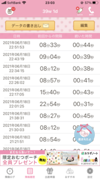 初産 39w1dです 今朝から15分間隔の陣痛が夕方まであり 夜から間隔が Yahoo 知恵袋