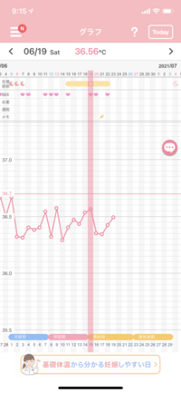 排卵後の体温の上昇について基礎体温つけて2ヶ月目です 先月は排卵 Yahoo 知恵袋