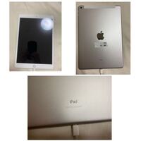 先日、学校でiPadが配布されたのですが、この写真のiPadは第何世代ですか？詳しい方教えてください。 ※右上の写真は学校名のシールが貼ってあったのでモザイクをかけています。