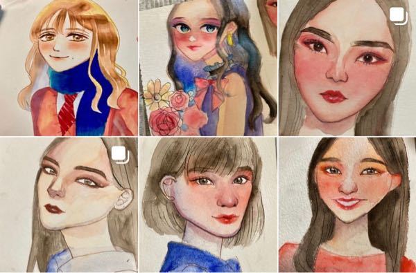 インスタでイラストを投稿する用に垢を作って投稿したのですが いい Yahoo 知恵袋