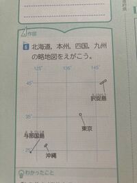 中一です 社会の略地図の書き方を教わる授業の時に丁度やすすんでしまったので Yahoo 知恵袋
