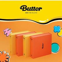 Btsのbutterのcdがあるのですが このオレンジと黄色の違 Yahoo 知恵袋