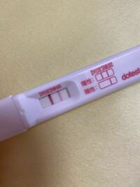 1週間少し前に妊娠検査薬が薄い陽性だったので 次の日産婦人科に行 Yahoo 知恵袋