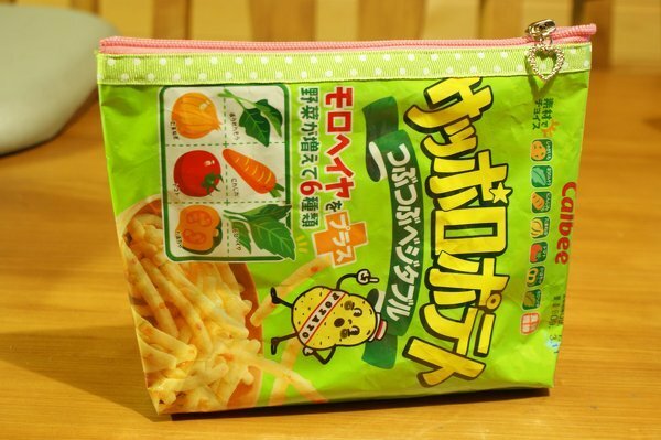 商標権侵害？最近、エコの観点からお菓子のパッケージを再利用して