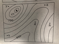 等高線の問題です 3番目に高いのがカの地点なのですが 理由を教え Yahoo 知恵袋