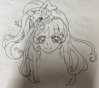 絵初心者です シャーペンで下書きを描いてからボールペンで描きまし Yahoo 知恵袋