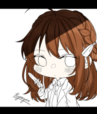 Twitterからフリー線画をお借りして髪の塗りを練習しました Yahoo 知恵袋