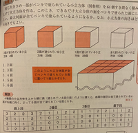 判断推理について こちらの問題で 大立方体1面が16マス目 6面 Yahoo 知恵袋