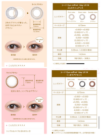 カラーコンタクト使用感の違い 痛み についてeyecoffret Yahoo 知恵袋