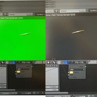 Blenderでグリーンバックを作りたいのですがworldを緑色 Yahoo 知恵袋