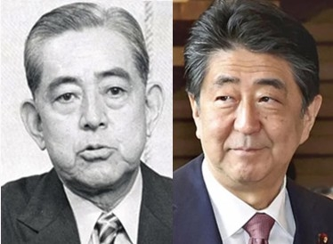 これ誰？安倍晋三に似ているけど。血筋がつながってますか？左の人